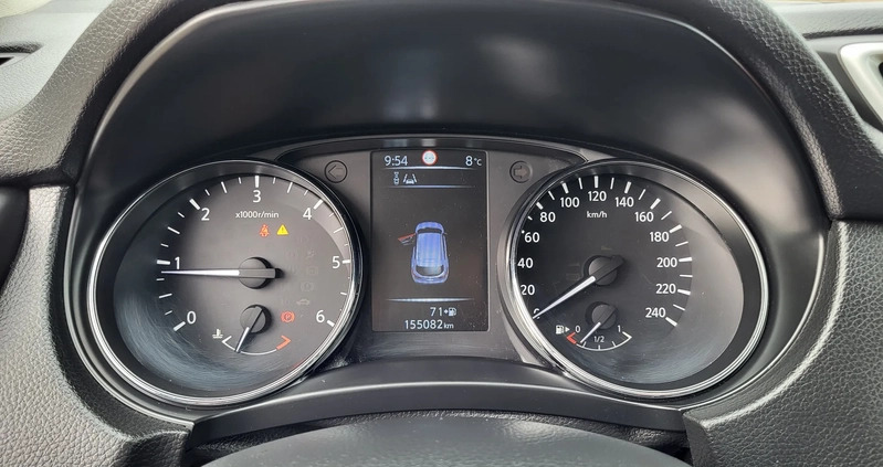 Nissan Qashqai cena 53000 przebieg: 155080, rok produkcji 2015 z Piła małe 781